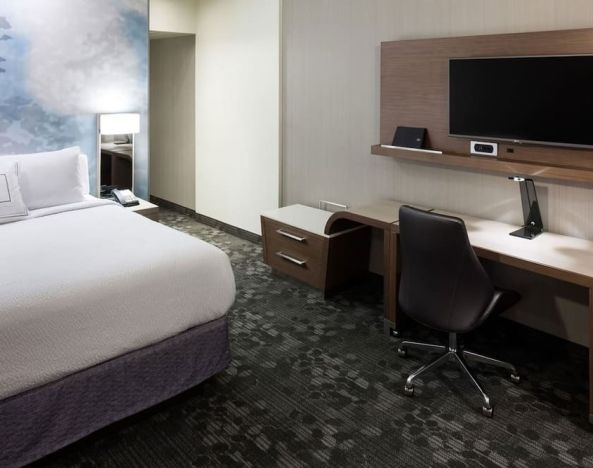 Day use room with work desk at Courtyard By Marriott Houston North/ Shenandoah.