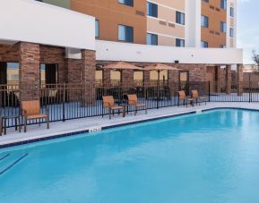 Refreshing outdoor pool at Courtyard By Marriott Houston North/ Shenandoah.