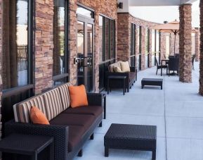 Inviting terrace and patio at Courtyard By Marriott Houston North/ Shenandoah.