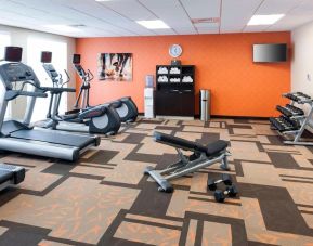 Fitness center available at Courtyard By Marriott Houston North/ Shenandoah. 