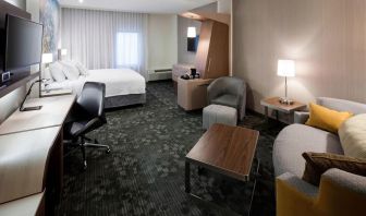 Spacious day use room at Courtyard By Marriott Houston North/ Shenandoah.  