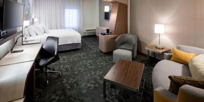 Spacious day use room at Courtyard By Marriott Houston North/ Shenandoah.  