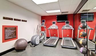 Fitness center available at Homewood Suites By Hilton Newark-Cranford.