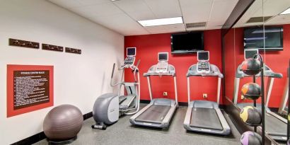 Fitness center available at Homewood Suites By Hilton Newark-Cranford.