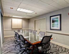 Professional meeting room at Homewood Suites By Hilton Newark-Cranford.