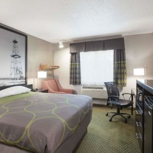 Day use room with natural light at Super 8 Bedford DFW Airport West.  