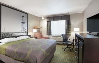 Day use room with natural light at Super 8 Bedford DFW Airport West.  