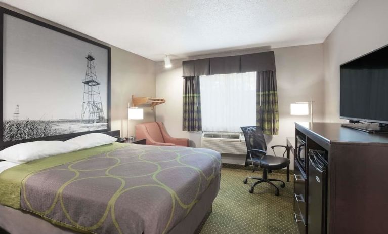 Day use room with natural light at Super 8 Bedford DFW Airport West.  