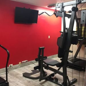 Fitness center available at Super 8 Bedford DFW Airport West.   