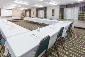 Professional meeting room at Super 8 Bedford DFW Airport West.  