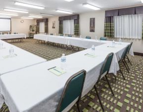 Professional meeting room at Super 8 Bedford DFW Airport West.  