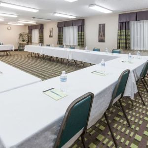 Professional meeting room at Super 8 Bedford DFW Airport West.  