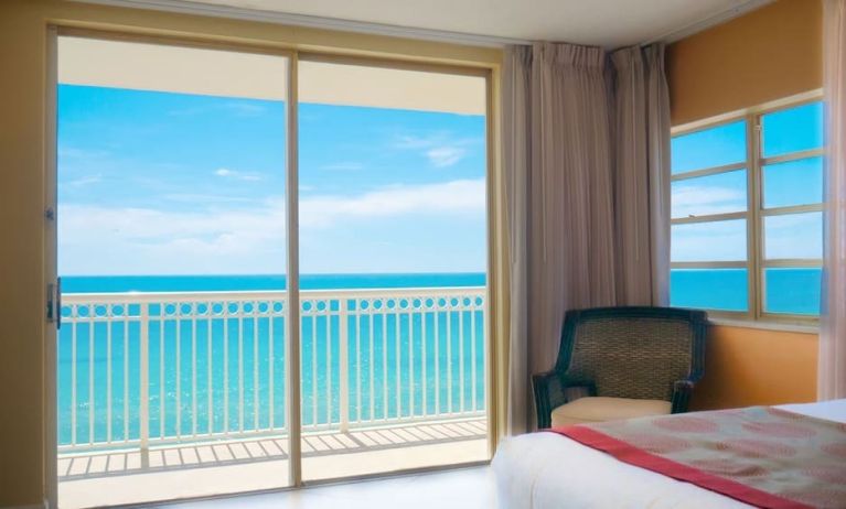 Day use room with sea view at Ramada Plaza Marco Polo Beach Resort.