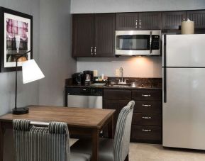 Day room with kitchen at Homewood Suites By Hilton Austin NW Near The Domain.