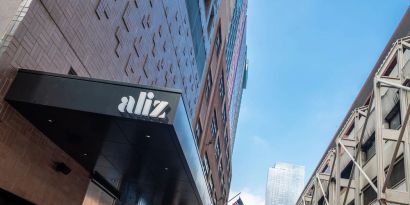 Hotel exterior at Aliz Hotel Times Square.