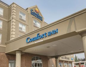 Hotel exterior at Comfort Inn And Suites Calgary South.