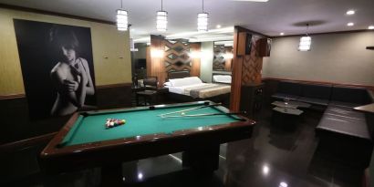 Game room at Victoria Court North EDSA - Caloocan.