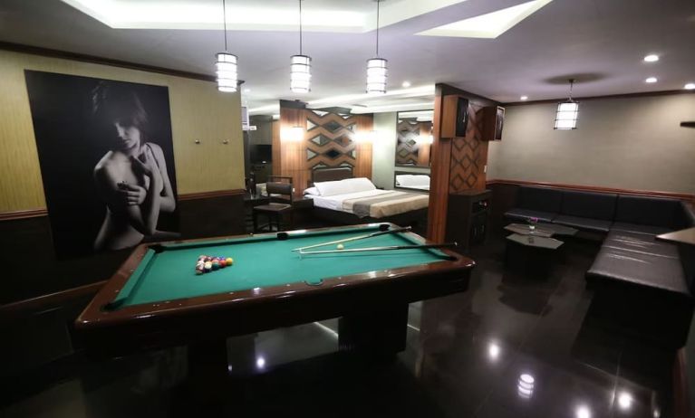 Game room at Victoria Court North EDSA - Caloocan.