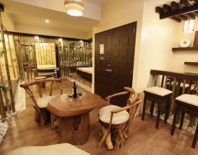 Dining and bar area at Victoria Court North EDSA - Caloocan.