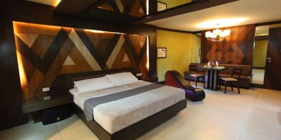 Romantic day use room at Victoria Court Las Piñas.