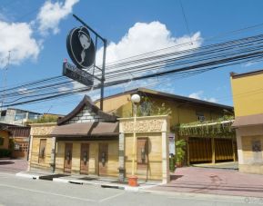 Hotel exterior at Victoria Court Las Piñas.