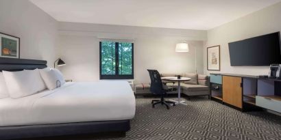 Spacious day use room at Freepoint Hotel Cambridge, A Tapestry Collection. 