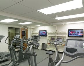 Fitness center available at The Boxer Boston.