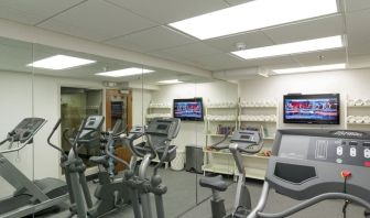 Fitness center available at The Boxer Boston.