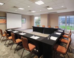 Professional meeting room at Hilton Garden Inn IAH Houston.