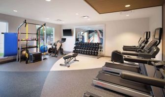 Fitness center available at Hilton Garden Inn IAH Houston.