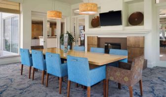 Dining area at Hilton Garden Inn IAH Houston.