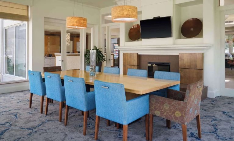 Dining area at Hilton Garden Inn IAH Houston.