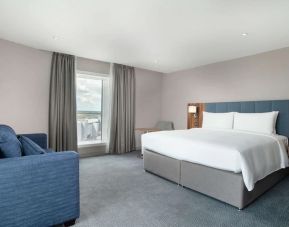 Day use room with natural light at Hilton Garden Inn London Heathrow Terminals 2 And 3.