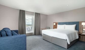 Day use room with natural light at Hilton Garden Inn London Heathrow Terminals 2 And 3.