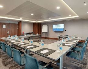 Professional meeting room at Hilton Garden Inn London Heathrow Terminals 2 And 3.