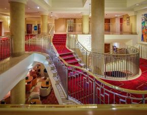 Staircase at Hilton London Paddington.