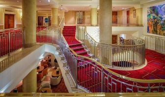 Staircase at Hilton London Paddington.