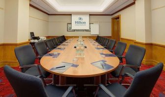 Professional meeting room at Hilton London Paddington.
