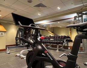 Fitness center available at Hilton London Paddington.
 