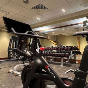 Fitness center available at Hilton London Paddington.
 