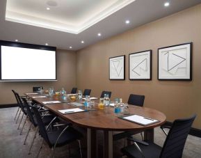 Professional meeting room at Hilton London Bankside.