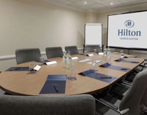 Professional meeting room at Hilton London Euston.