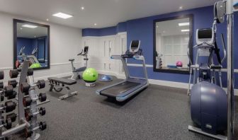 Fitness center available at  Hilton London Euston. 