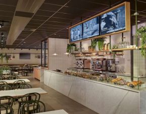 Dining area at DoubleTree By Hilton Coventry Building Society Arena.