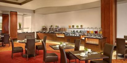 Dining area at DoubleTree By Hilton Coventry Building Society Arena.