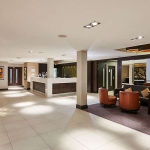 Lobby and coworking lounge at DoubleTree By Hilton London - Ealing.