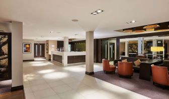 Lobby and coworking lounge at DoubleTree By Hilton London - Ealing.