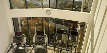 Fitness center available at The Westminster London, Curio Collection By Hilton. 