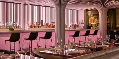 Hotel bar at The Westminster London, Curio Collection By Hilton.  