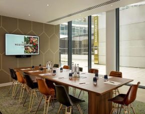 Professional meeting room at The Westminster London, Curio Collection By Hilton.